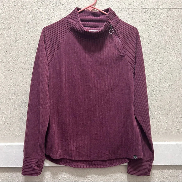 The American Outdoorsman Women's Ottoman Stripe Pullover NWOT Large - Picture 4 of 8